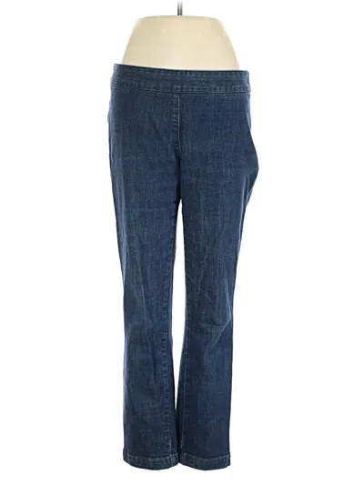 Pre-owned Jjill Jeggings In Blue