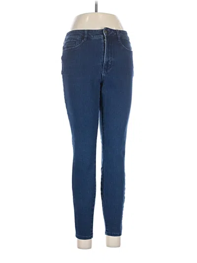 Pre-owned Jjill Jeggings In Blue