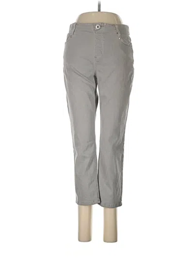 Pre-owned Jjill Jeggings In Gray