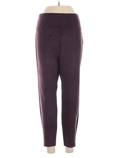 Pre-owned Jjill Jeggings In Purple