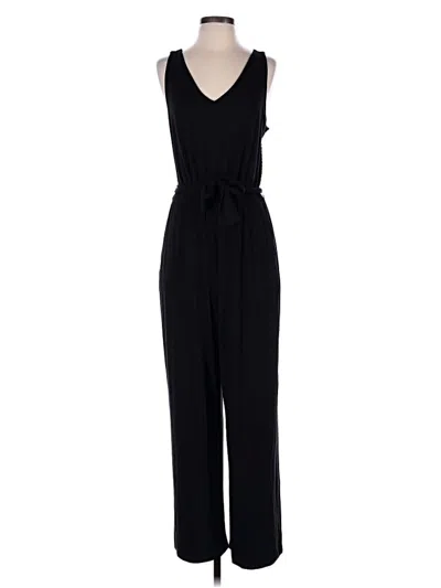 Pre-owned Jjill Jumpsuit In Black