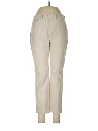 Pre-owned Jjill Khaki Pant In Tan