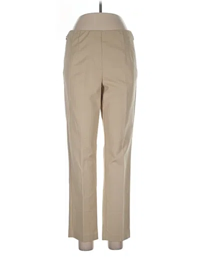 Pre-owned Jjill Khaki Pant In Tan