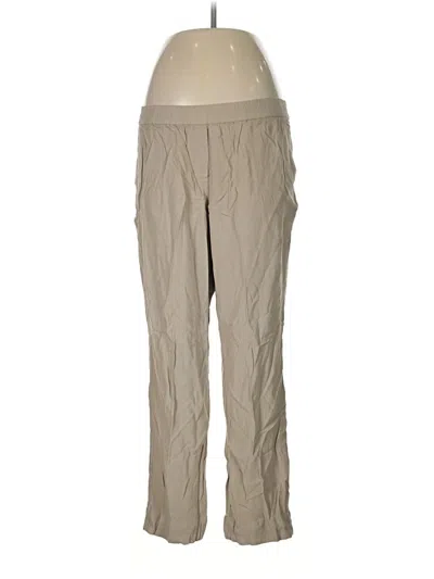 Pre-owned Jjill Khaki Pant In Tan