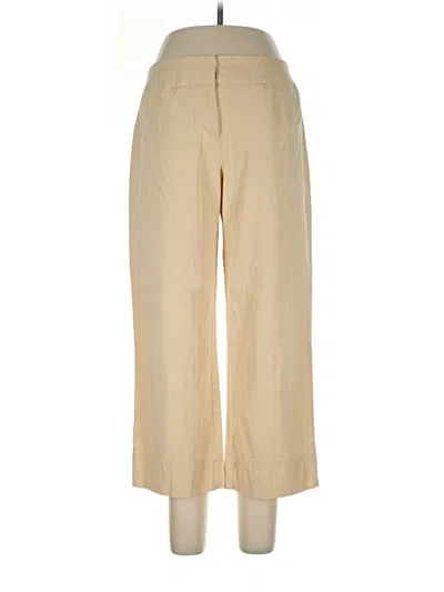 Pre-owned Jjill Khaki Pant In Tan