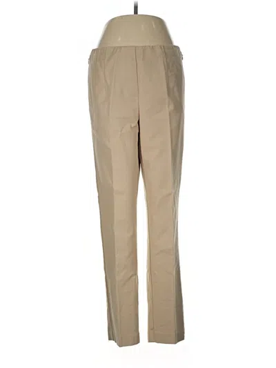 Pre-owned Jjill Khaki Pant In Tan