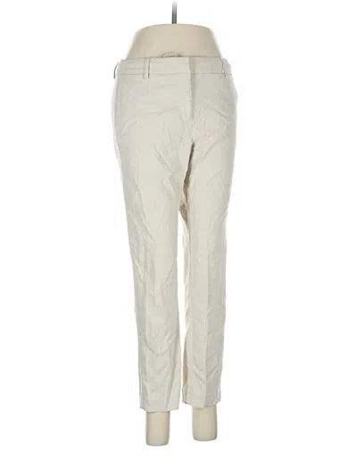 Pre-owned Jjill Khaki Pant In White