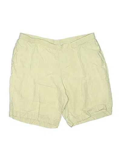 Pre-owned Jjill Khaki Shorts In Green