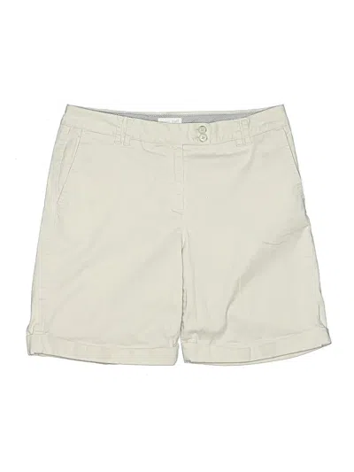 Pre-owned Jjill Khaki Shorts In Tan