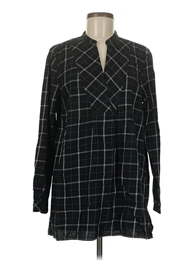 Pre-owned Jjill Kimono In Black