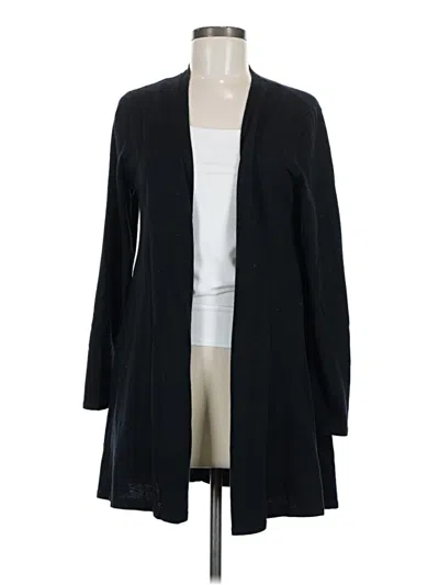 Pre-owned Jjill Kimono In Black