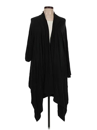Pre-owned Jjill Kimono In Black