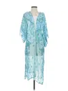 Jjill Kimono In Blue