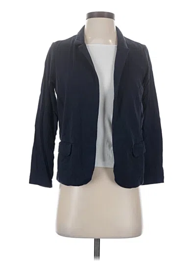 Pre-owned Jjill Kimono In Blue