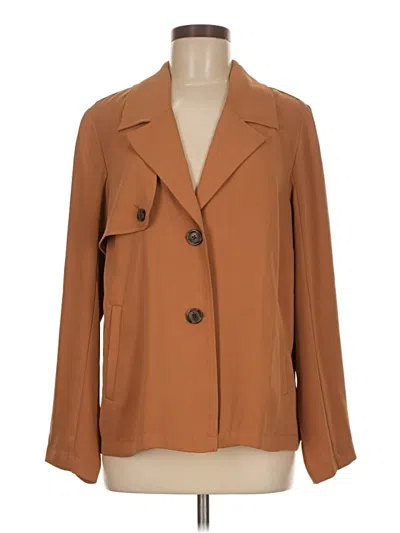 Pre-owned Jjill Kimono In Brown