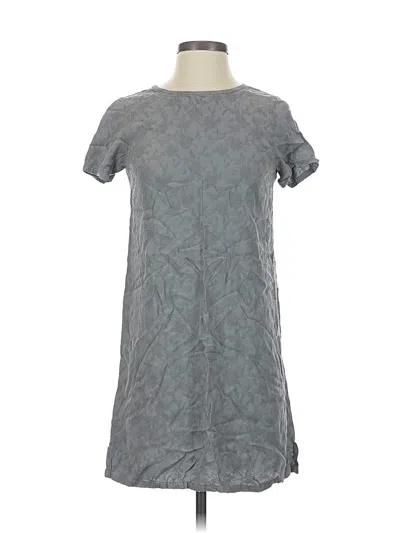 Pre-owned Jjill Kimono In Gray