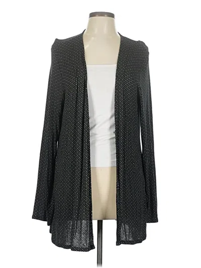 Pre-owned Jjill Kimono In Gray