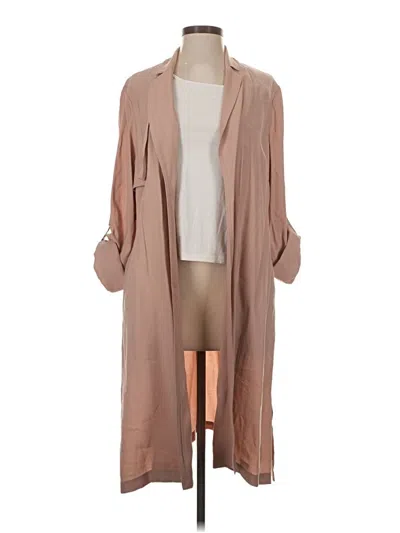 Pre-owned Jjill Kimono In Tan