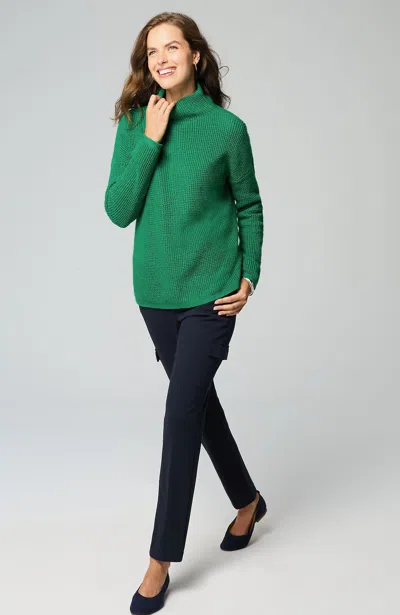 Jjill J.jill Knit Cargo Pants In Navy Blue