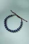 Jjill J.jill Lapis Beaded Bracelet In Blue
