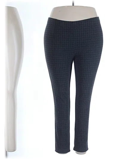 Pre-owned Jjill Leggings In Blue