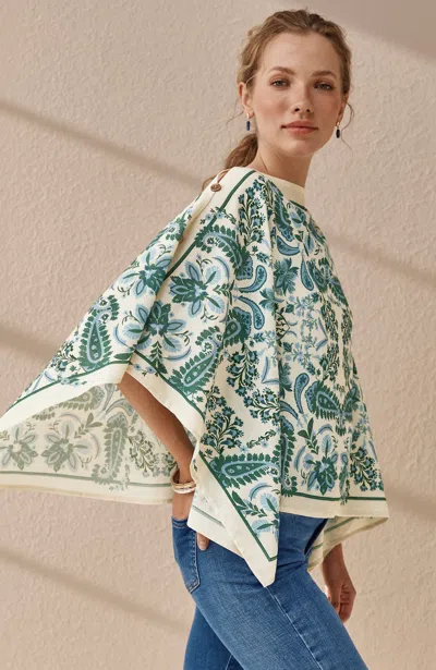 Jjill Lightweight Convertible Poncho