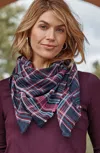 Jjill J.jill Lightweight Plaid Scarf