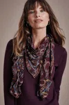 Jjill J.jill Lightweight Printed Square Scarf