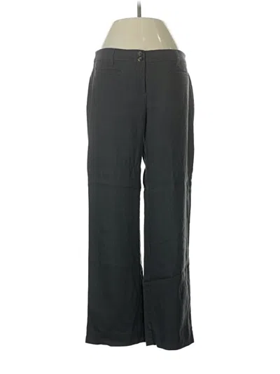 Pre-owned Jjill Linen Pants In Gray
