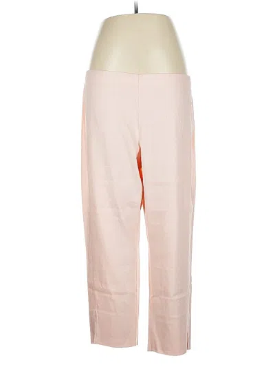 Pre-owned Jjill Linen Pants In Pink