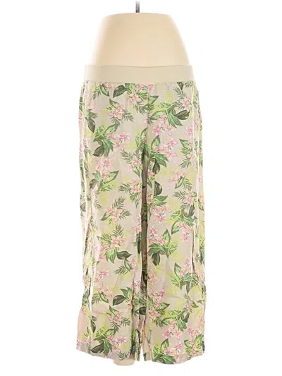 Pre-owned Jjill Linen Pants In White