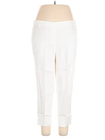 Jjill Linen Pants In White