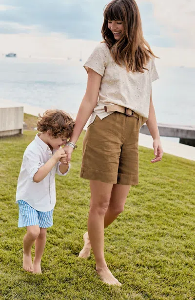 Jjill J.jill Linen Pull-on Shorts