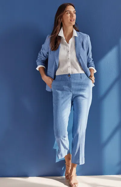 Jjill Linen-stretch Slim-leg Pants