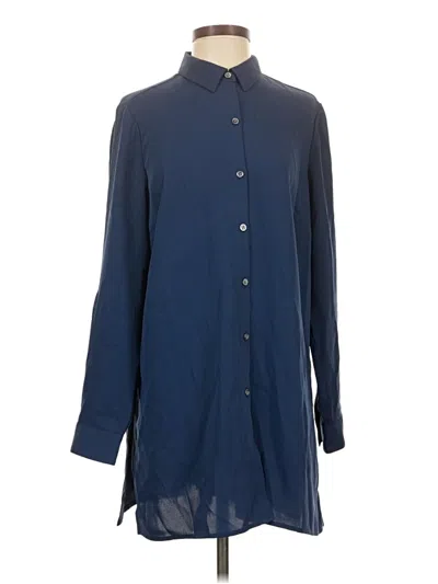 Jjill Long Sleeve Blouse In Blue
