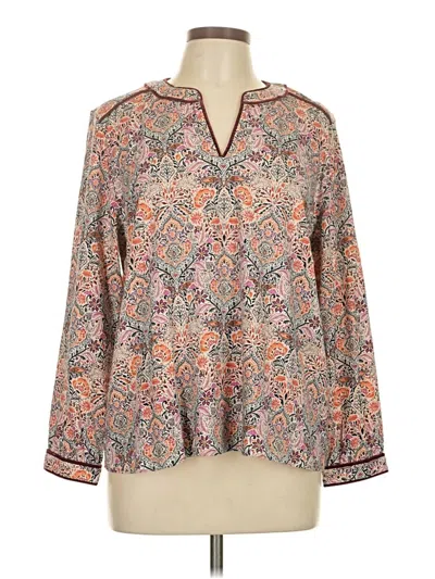 Jjill Long Sleeve Blouse In Multi