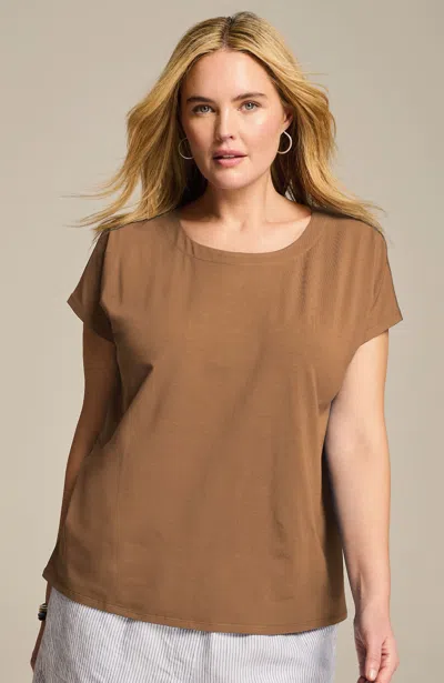 Jjill J.jill Luxe Supima® Scoop-neck Tee