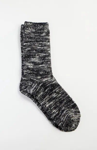 Jjill J.jill Marled-texture Crew Socks In Multi