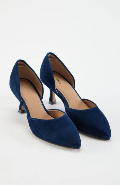Jjill J.jill Marlowe D'orsay Kitten Heels In Blue
