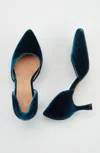 Jjill J.jill Marlowe D'orsay Kitten Heels In Midnight Teal