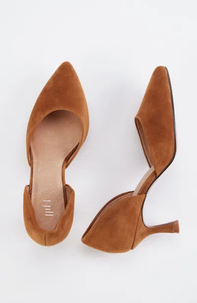 Jjill J.jill Marlowe D'orsay Kitten Heels In Nutmeg