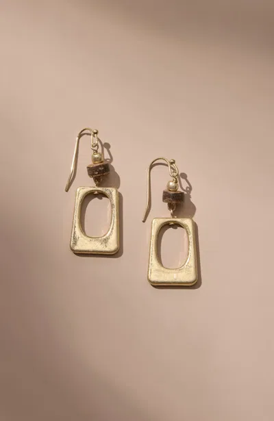 Jjill J.jill Metal Rectangular Earrings