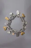 Jjill J.jill Mixed-charms Stretch Bracelet In Multi