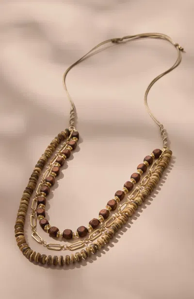 Jjill J.jill Mixed-elements Layered Necklace