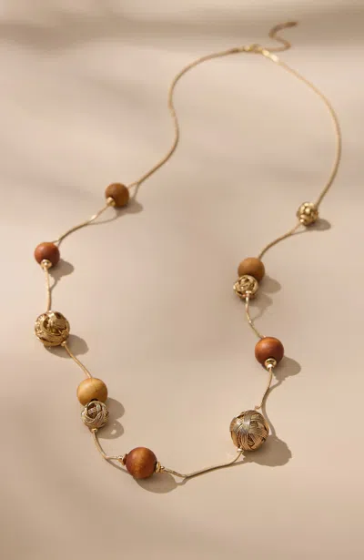 Jjill J.jill Mixed-elements Station Necklace