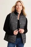 Jjill J.jill Mixed-media Puffer Vest