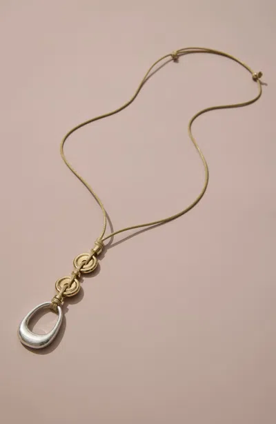 Jjill J.jill Mixed-metal Pendant Necklace