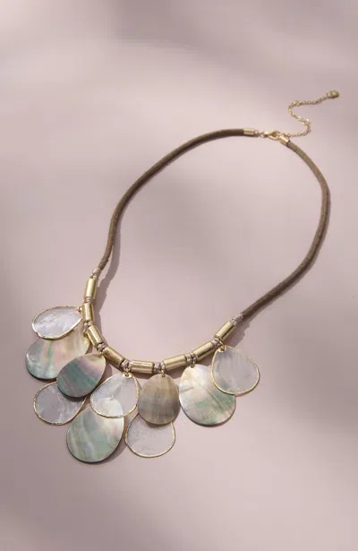 Jjill J.jill Mixed-shell Layered Necklace
