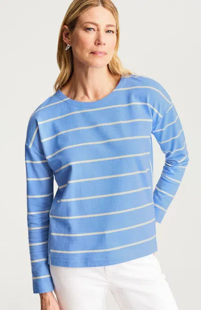 Jjill Mixed-stripe Long-sleeve Top