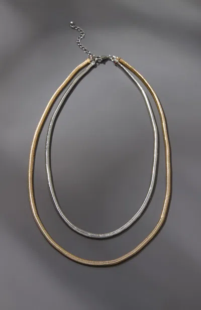 Jjill J.jill Modern Elements Snake Chain Necklace